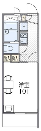 香里園駅 徒歩45分 3階の物件間取画像